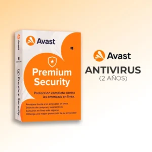 Antivirus Avast Premium Security (x2 Años)