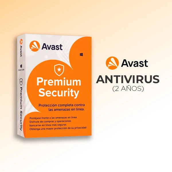 Antivirus Avast Premium Security (x2 Años)