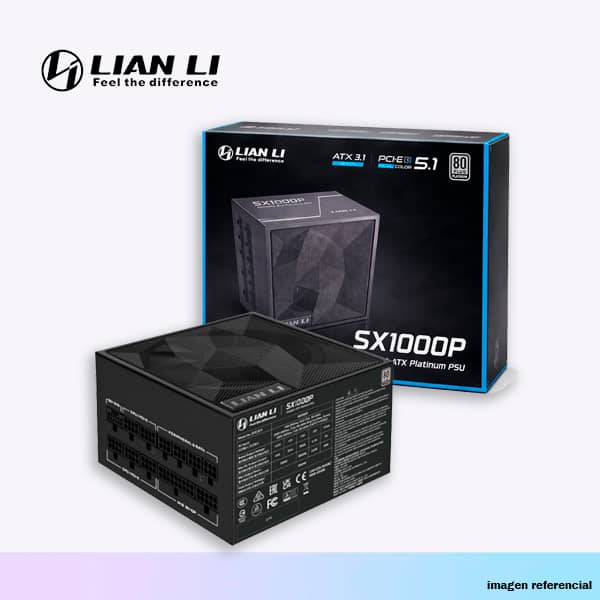 FUENTE DE PODER SX 1000W LIAN LI BLACK PLATINUM modular ATX3