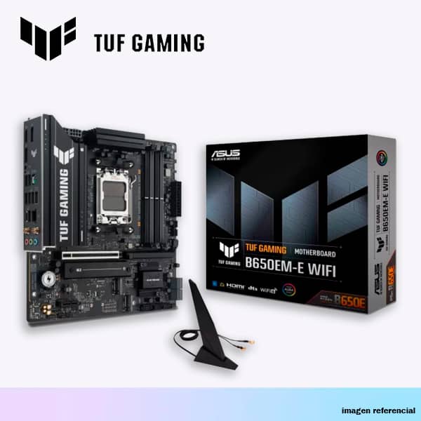 PLACA RYZEN ASUS TUF GAMING B650EM-E WIFI / DDR5