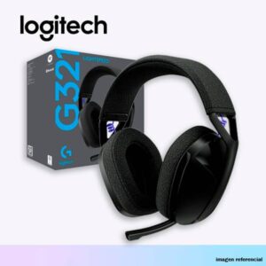 AUDIFONO C/MICROF. LOGITECH G321 BLACK 22H/ LIGHT SPEED/ BT