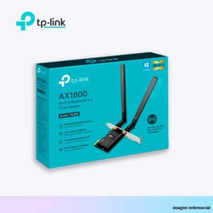 ADAPTADOR PCIe WIFI 6 -BLUETOOTH 5.2 TPLINK ARCHER TX20E AX1800 WIFI