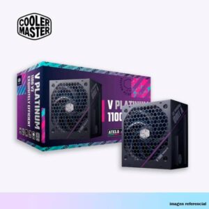 FUENTE DE PODER COOLER MASTER V 1100W PLATINUM V2 ATX3.1 FULLMODULAR