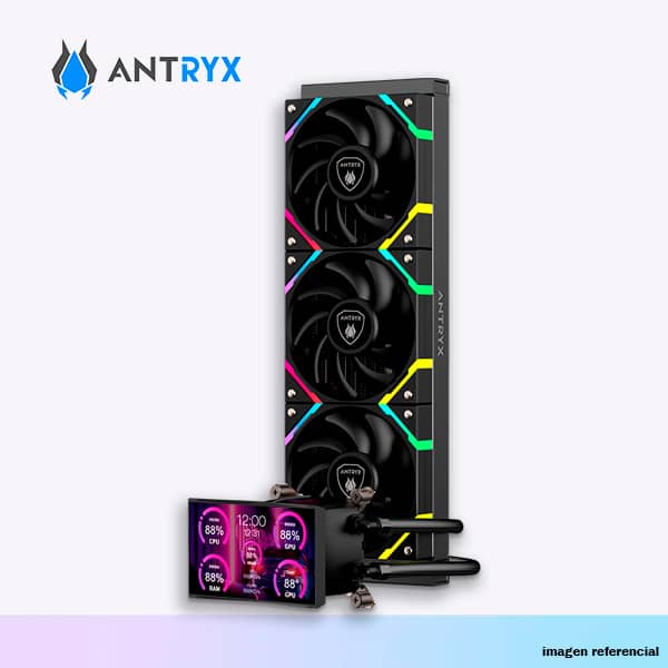 ENFRIAMIENTO LIQUIDO ANTRYX TRITON VISION SP360 BLACK, ARGB (AWC-TVSP360K)