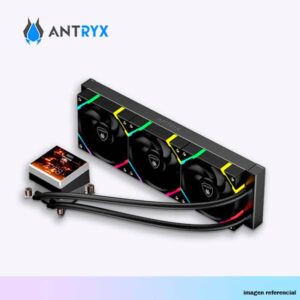 ENFRIAMIENTO LIQUIDO ANTRYX TRITON VISION XT360 BLACK, ARGB (AWC-TVXT360K)