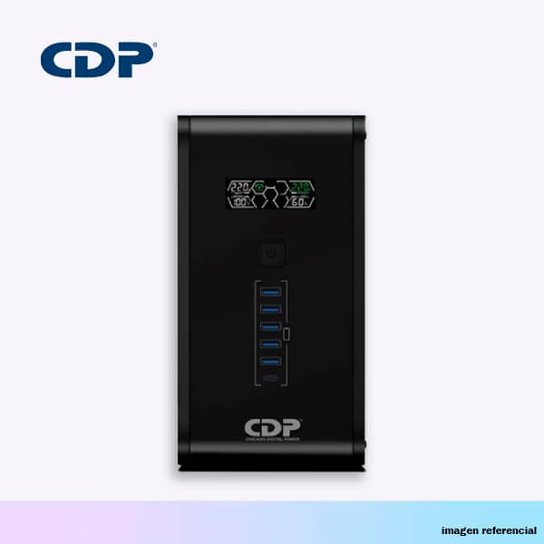 UPS CDP R-SMART 1210I 1200VA / 750W / 10 SALIDAS / 5 PORT USB-A