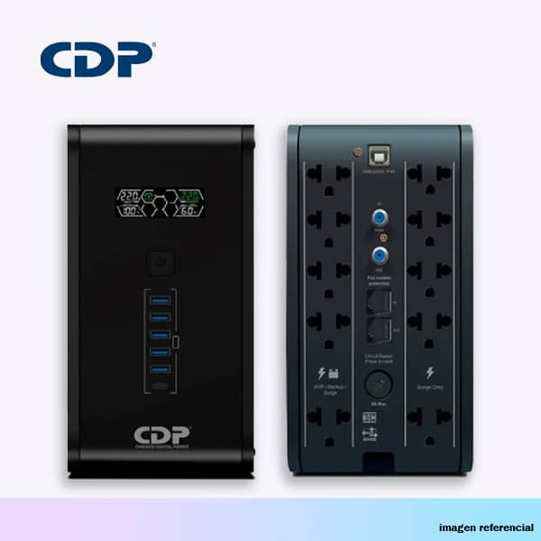 UPS CDP R-SMART 2010I 2000VA / 1200W / 10 SALIDAS / 5 PORT USB-A