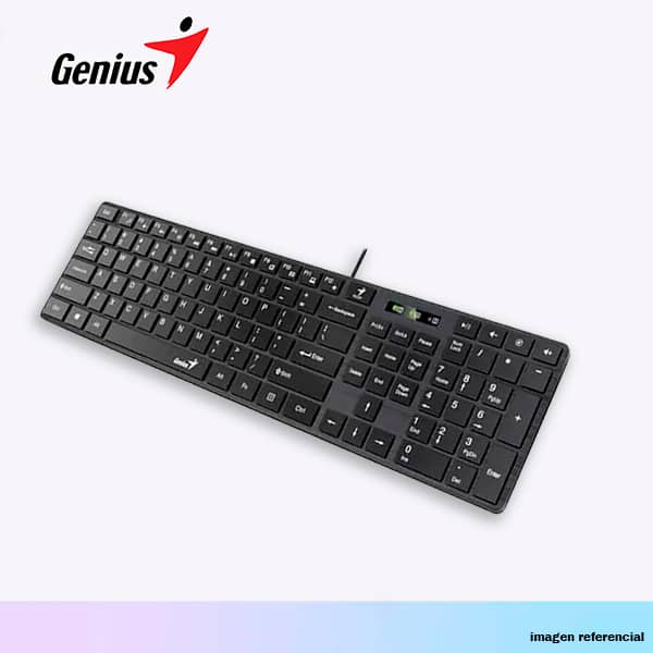 TECLADO GENIUS SMART SLIMSTAR 126 AI COPILOT USB