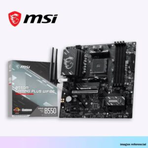 PLACA RYZEN MSI B550M GAMING PLUS WIFI6E / DDR4